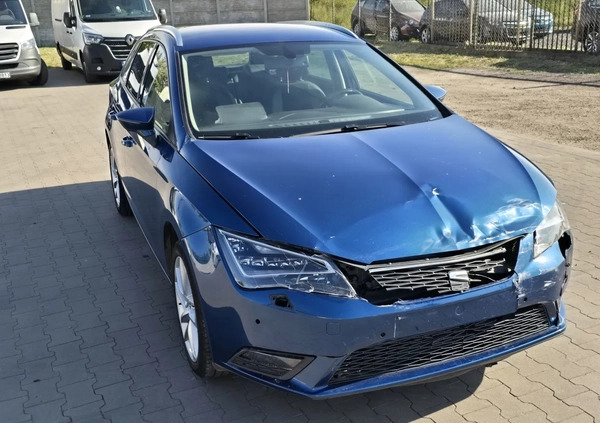 Seat Leon cena 18900 przebieg: 151234, rok produkcji 2015 z Łęczyca małe 379